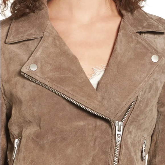 Blank NYC suede motorcycle jacket - Picture 13 of 14